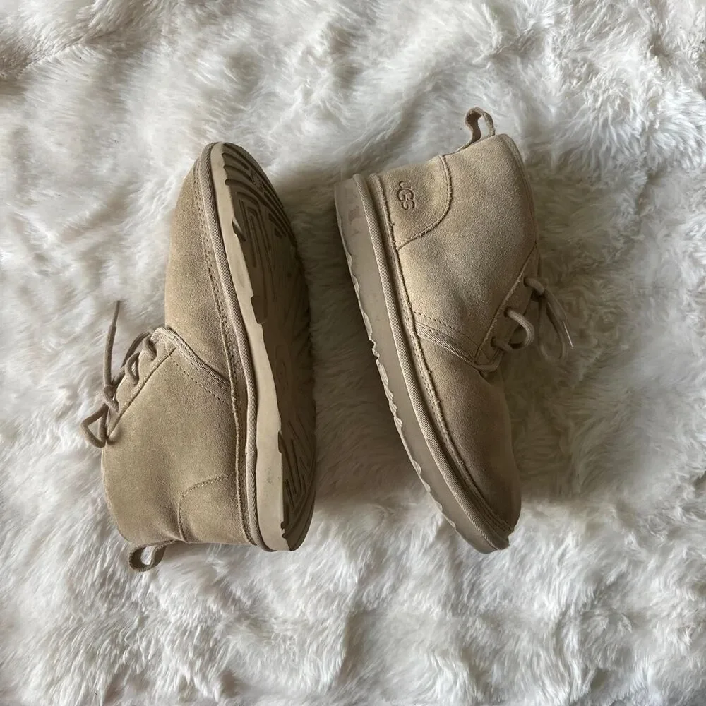 Ugg Women's Tan and Cream Booties